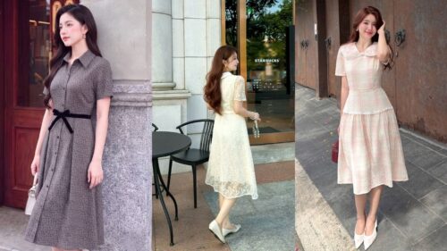 Da Bánh Mật: Đầm Ren Thiết Kế Màu Gì Đi Cưới Mùa Thu Sang Trọng? hình ảnh