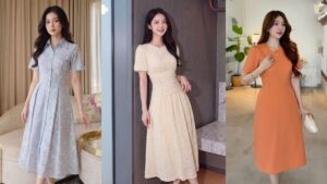 Đầm Chữ A Công Sở Giấu Bụng Dưới Cho U40: 6 Kiểu Dáng Thoải Mái Và Sang Trọng hình ảnh