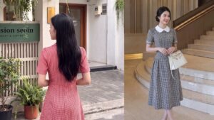 Đầm Xếp Ly Dáng Dài Sang Trọng Cho Người Béo Bụng: 5 Mẫu Tôn Dáng Và Thoải Mái hình ảnh