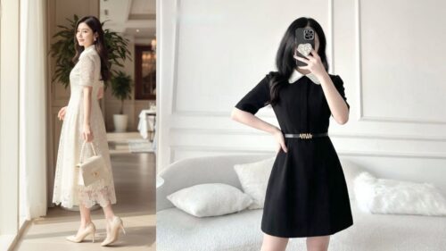 Bí Quyết Chọn Đầm Dự Tiệc Cho Bà Sui Sang Trọng Và Quý Phái hình ảnh